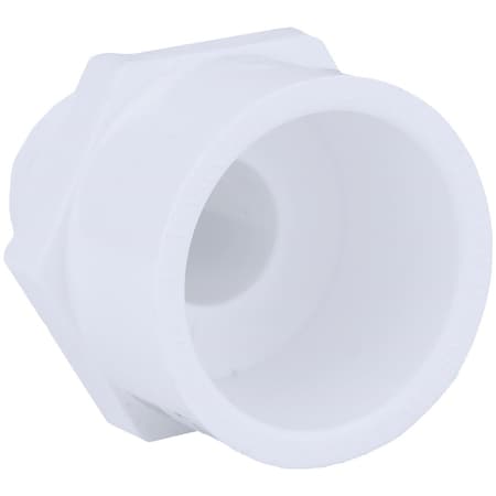 Charlotte Pipe And Foundry 1-1/4 In. x 1-1/2 In. Schedule 40 Male PVC Adapter PVC 02110  1200HA